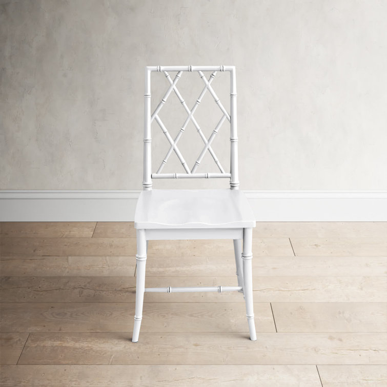 Birch Lane™ Janae Cross Back Side Chair & Reviews Wayfair